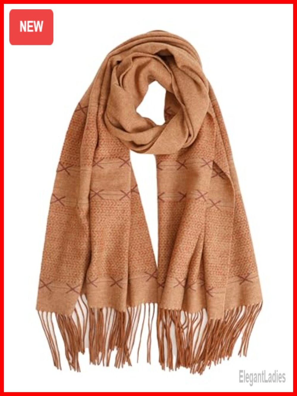 Lamb Wool Scarf Oversized Tassel Shawl Wrap Pashmina Fall Winter Warm
